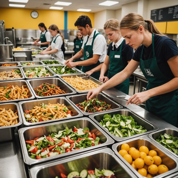 Quelles sont les meilleures pratiques pour la gestion des déchets alimentaires dans les cantines scolaires ?