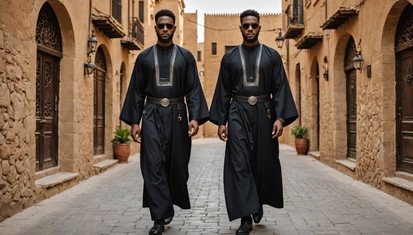 Découvrez la djellaba noire pour homme : confort et style modernes
